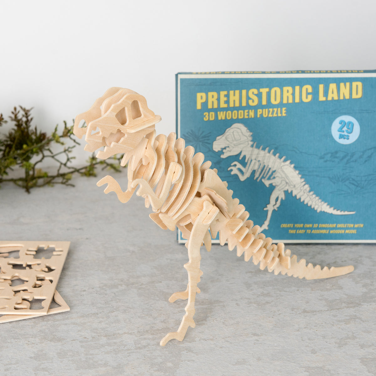 Rex London - 3D Houten Puzzel Tyrannosaurus