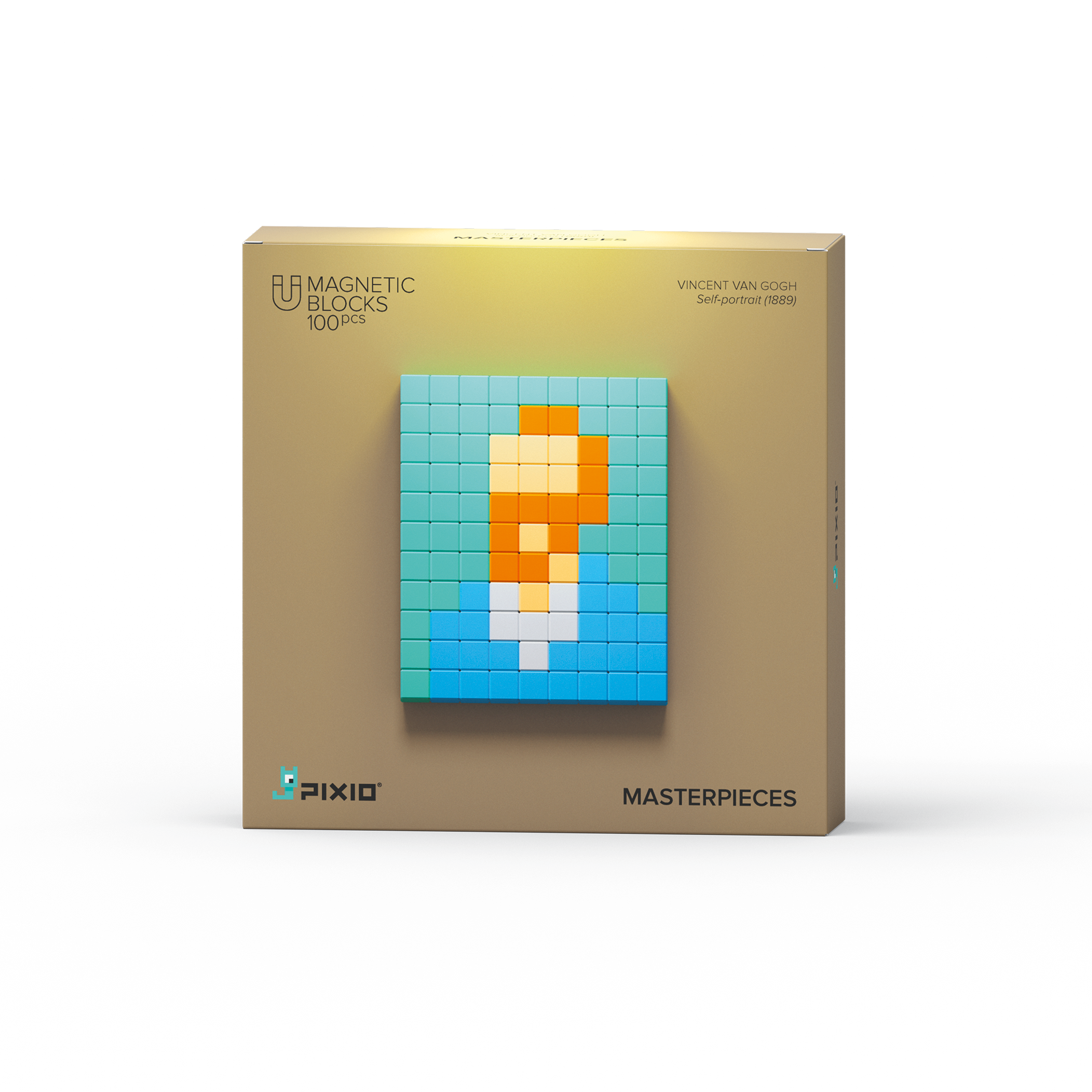 Pixio - Masterpiece Van Gogh - 100 magneetblokjes