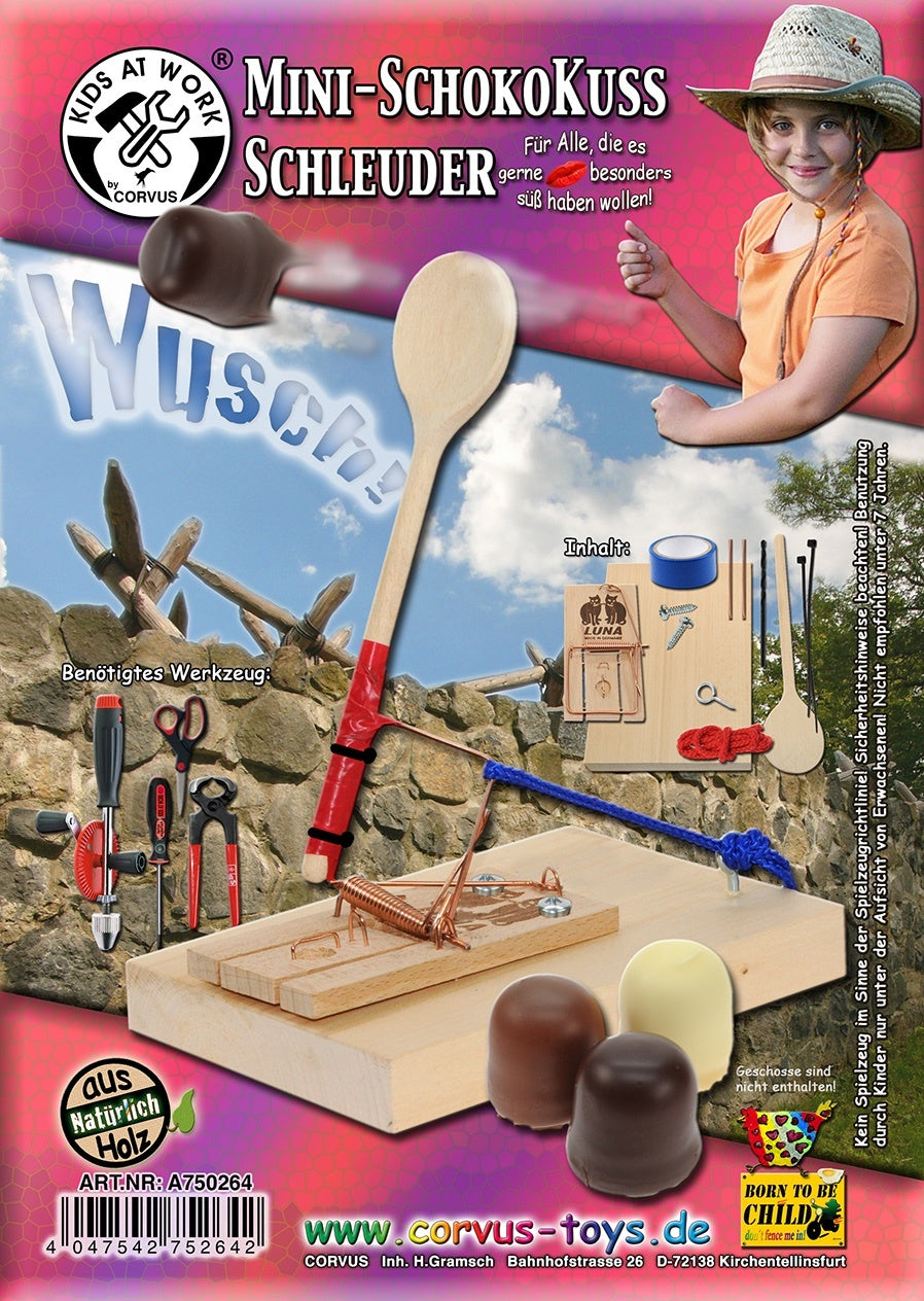 Kids At Work - Mini chocolade katapult