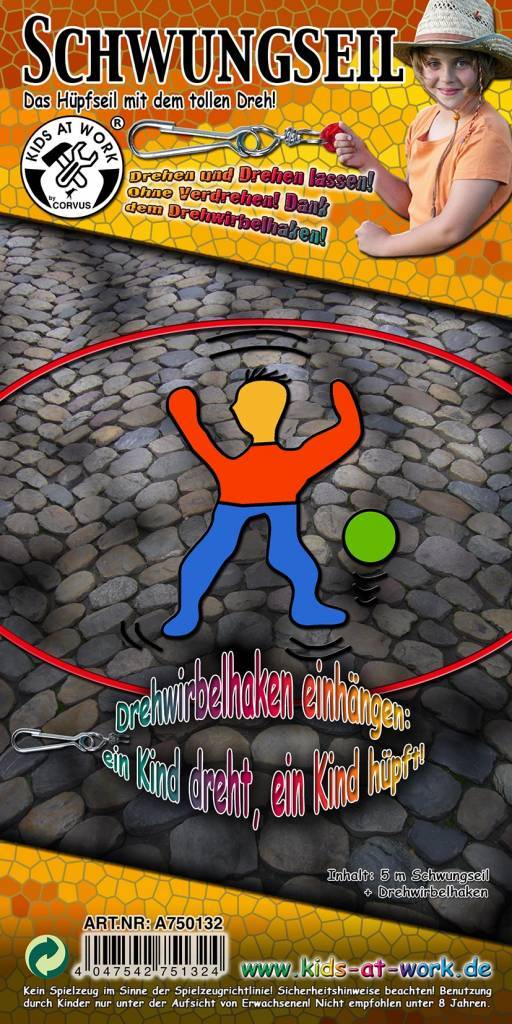Kids At Work - Springtouw 5 meter