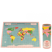 Rex London - Legpuzzel in Koker Wereldkaart (300 stukjes)