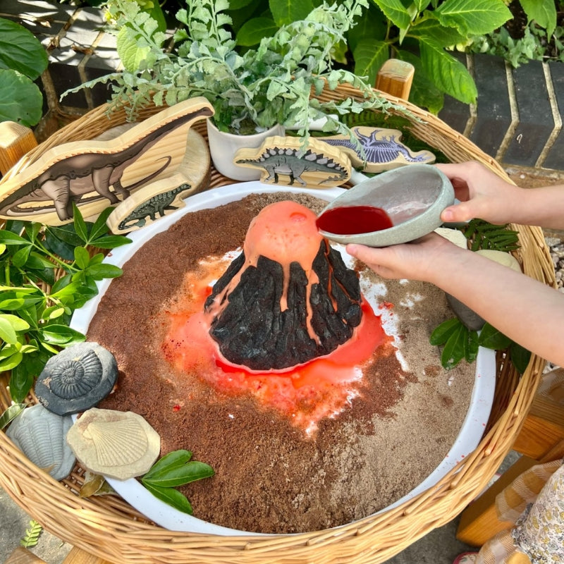 Yellow Door - Vulkaan - open einde speelgoed