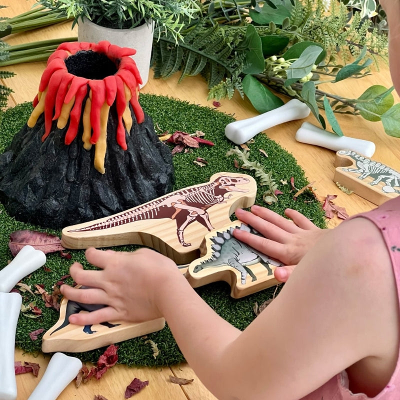 Yellow Door - Vulkaan - open einde speelgoed