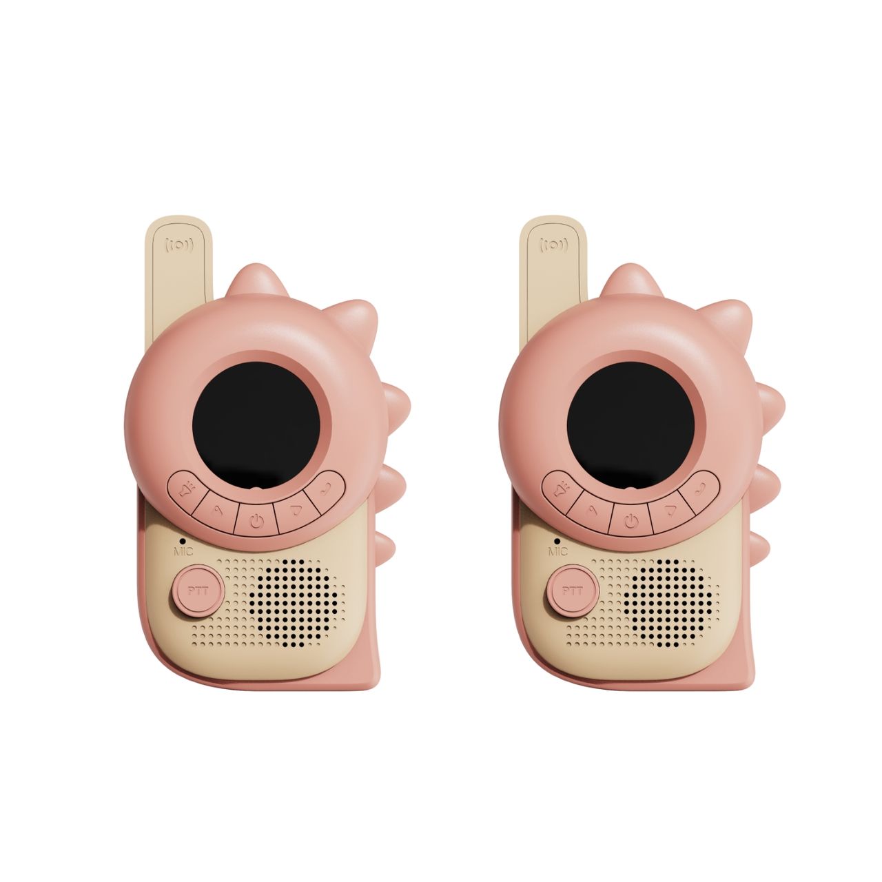 The Zoofamily Zoo Walkie Talkie Dino roze x Dino roze