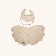 ByAstrup - Zadeldek en mutsje crème