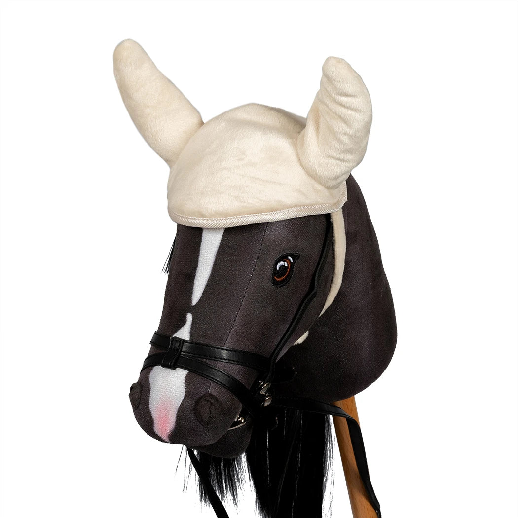 ByAstrup - Zadeldek en mutsje crème