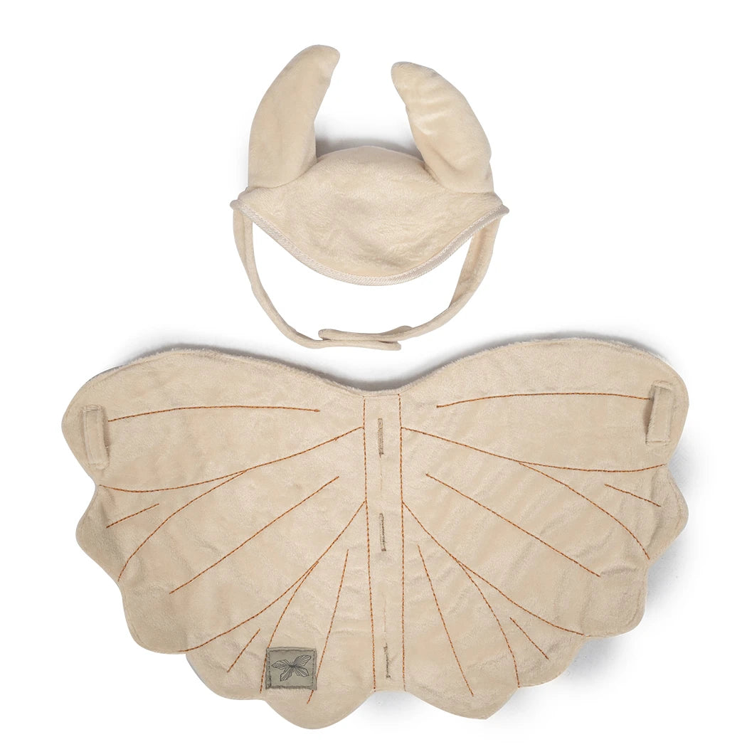 ByAstrup - Zadeldek en mutsje crème