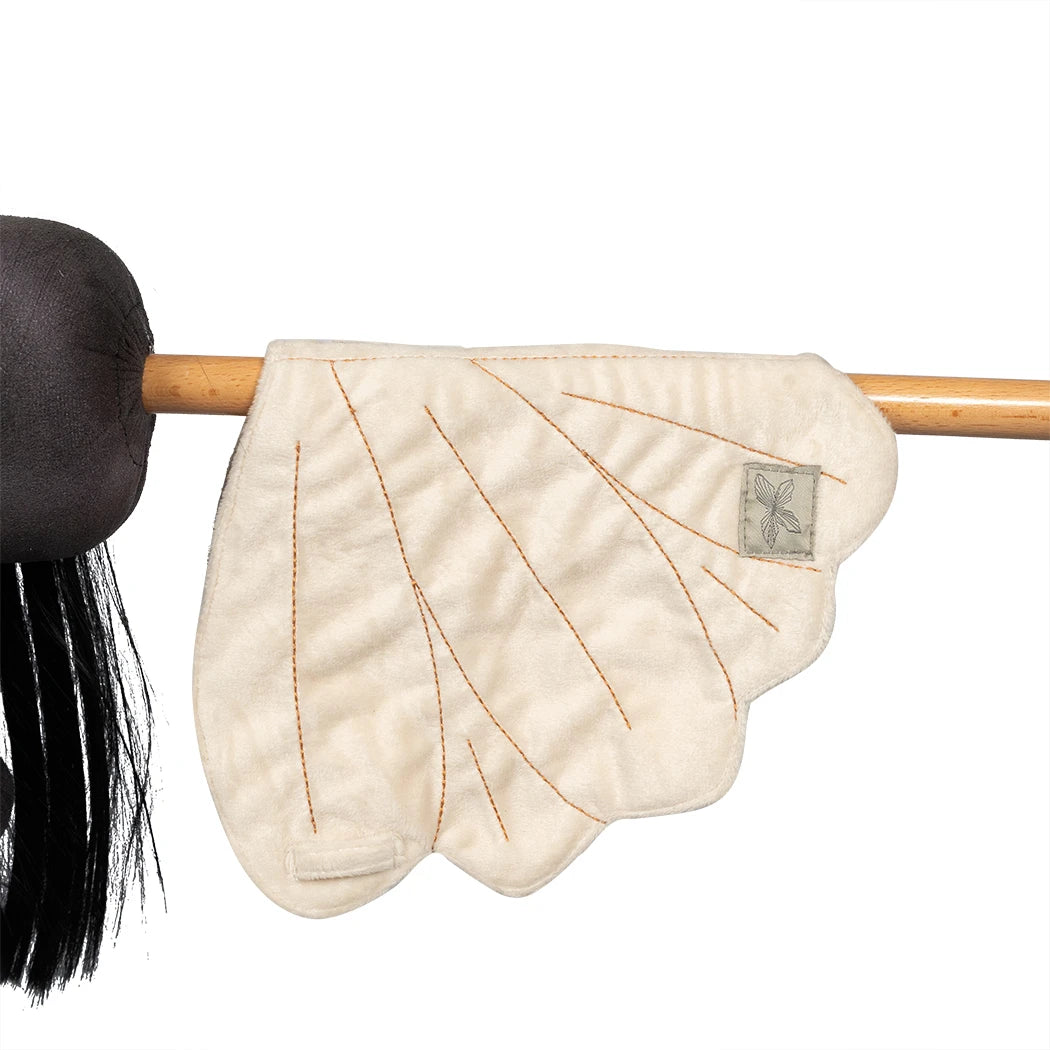 ByAstrup - Zadeldek en mutsje crème