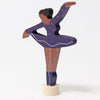 Afbeelding laden in Galerijviewer, Houten Steker Lila Ballerina - Grimm&#39;s