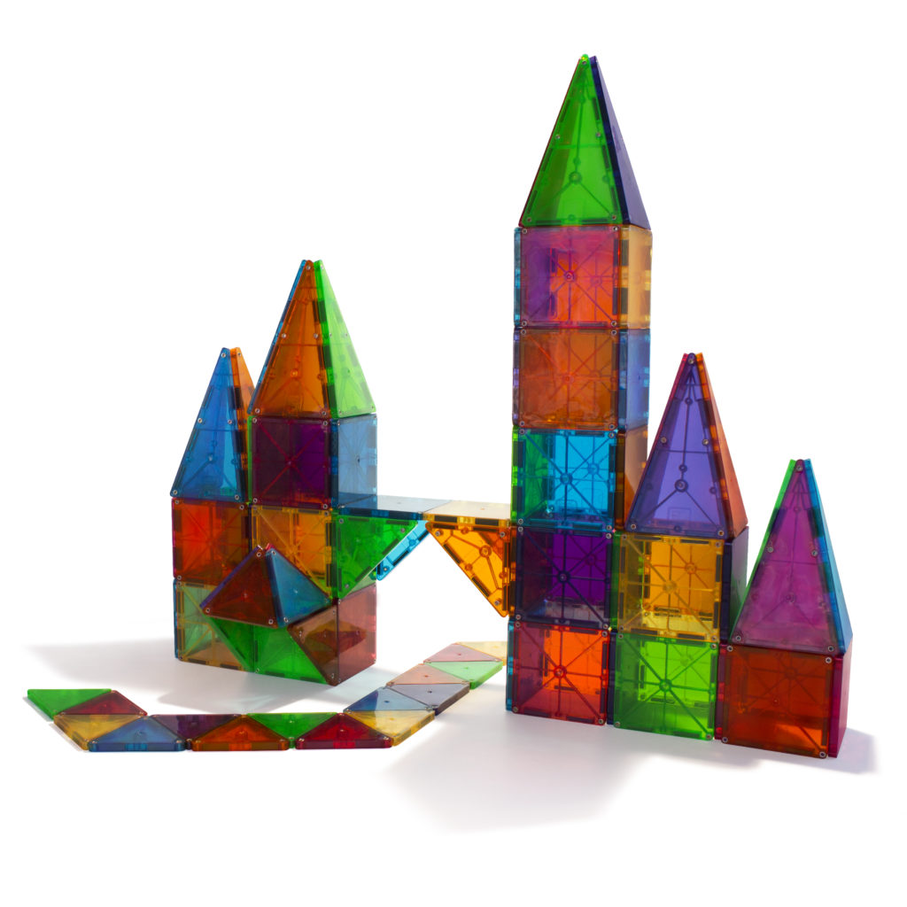Magna Tiles - 100 stuks Clear Colors - Constructiespeelgoed