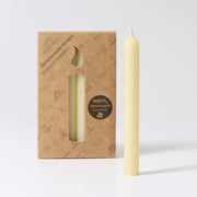 Grimm's - 12 Kaarsjes Creme, 100% Bijenwas