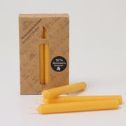 Grimm's - 12 Kaarsjes Amber, 10% Bijenwas