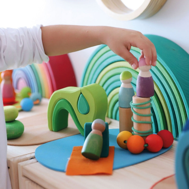 Grimm's-Small world play-spelen in het bos-(20-delig)