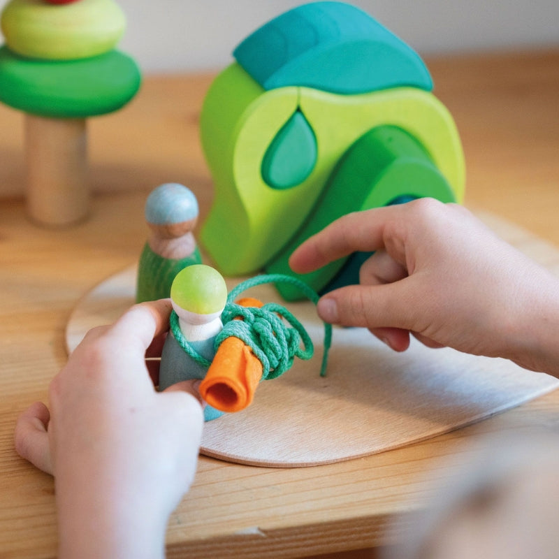 Grimm's-Small world play-spelen in het bos-(20-delig)