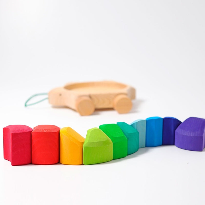 Grimm's - Trekdier Schildpad met puzzel (1+) Grimm's