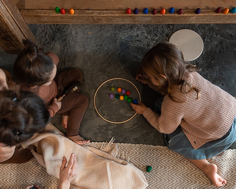 Grapat - Mandala - Regenboog eitjes 36st