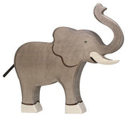 Holztiger - Houten Dieren - Olifant slurf 18 cm