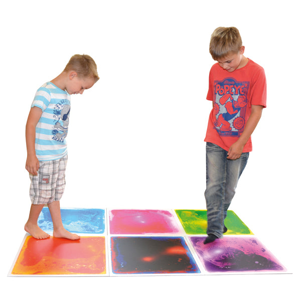 Eduplay - 6 Grote Sensorische Vloertegels (50x50cm)