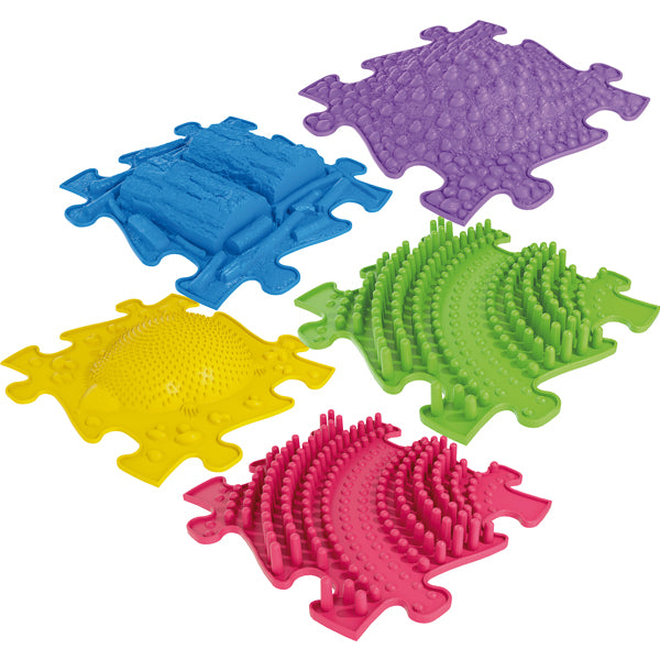 Muffik - 5 Orthopedische Sensorische Vloertegels (30x30cm)