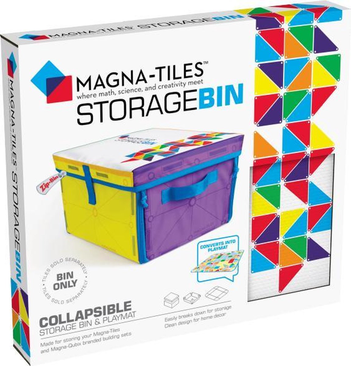 Magna Tiles - Opbergdoos + speelkleed
