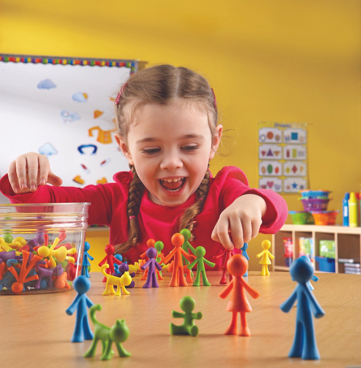 Sorteerspel Family Counters 72 stuks - Learning Resources