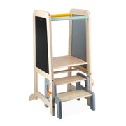 Leertoren met krijtbord (1,5 jaar) - Janod