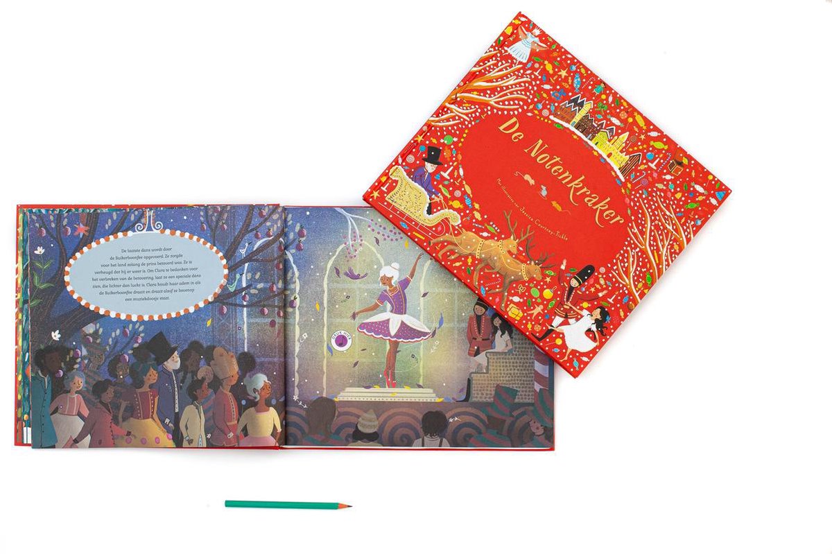 Boek met muziek - Notenkraker - Jessica Courtney-Tickle (vanaf 3 jaar)