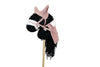 Afbeelding laden in Galerijviewer, ByAstrup - Halster, deken en oornetje voor bij stokpaardjes - roze