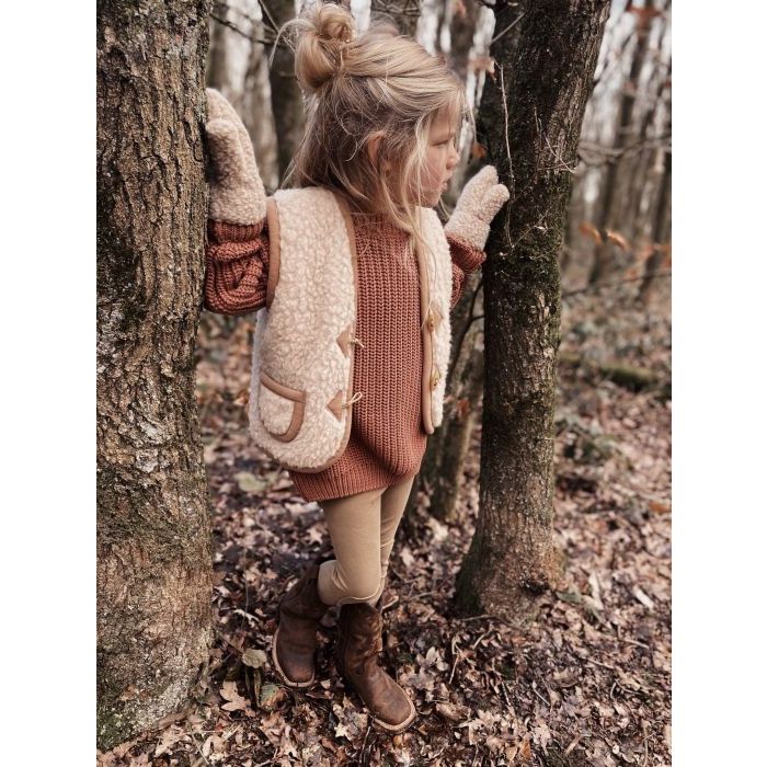 Alwero - Wanten Freeze (5-13 jaar) 100% wol Beige