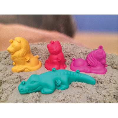 3D vormen voor bij het Kinetisch Zand 4 stuks