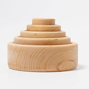 Grimm's - Houten Stapel Bakjes 5 stuks