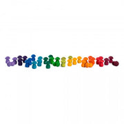 Grapat - Mandala Regenboog Paddenstoel 36 stuks - Grapat