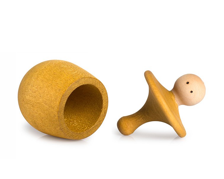 Grapat - Little Things, Houten Wensdoosje Geel - Grapat