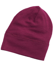 Engel Natur - Beanie van wol-zijde - orchidee (mt 50-116)