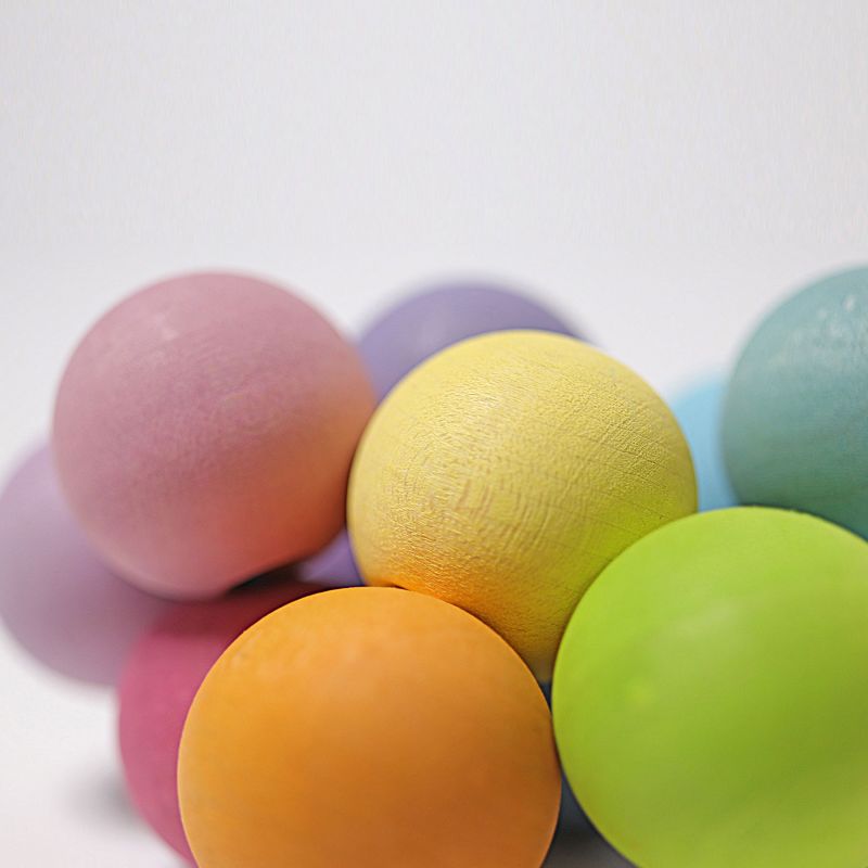 Grimm's - Houten Grijpspeeltje - Pastel