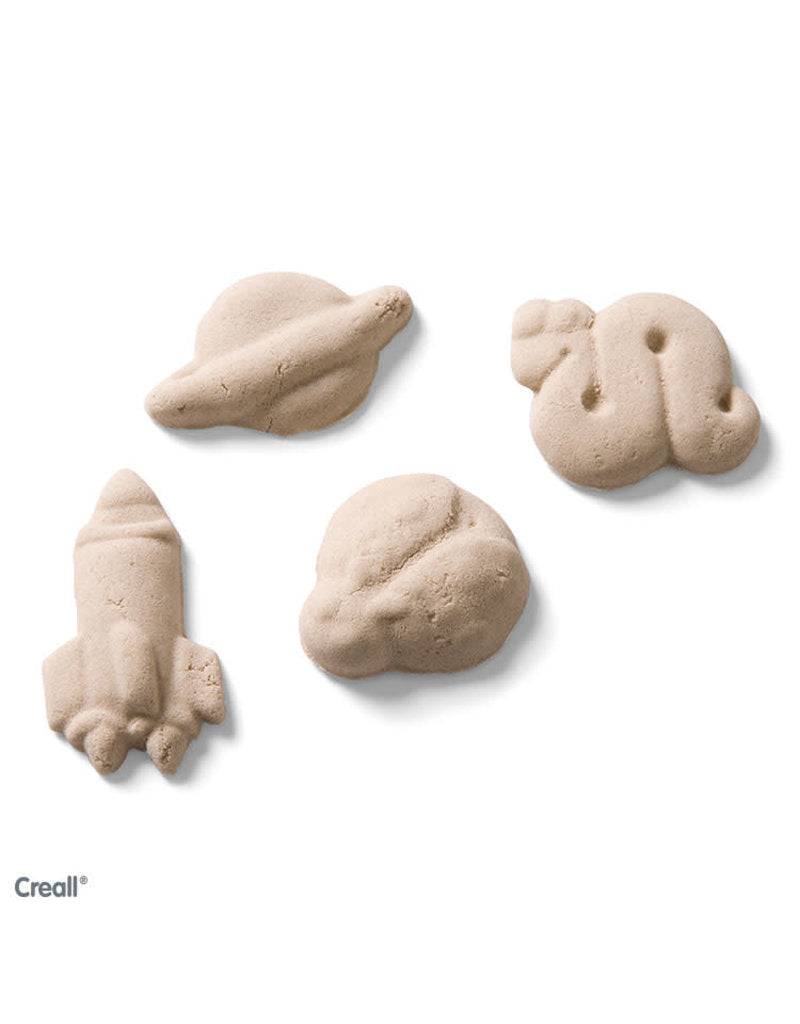 creall - kinetisch zand geel - 750 gram
