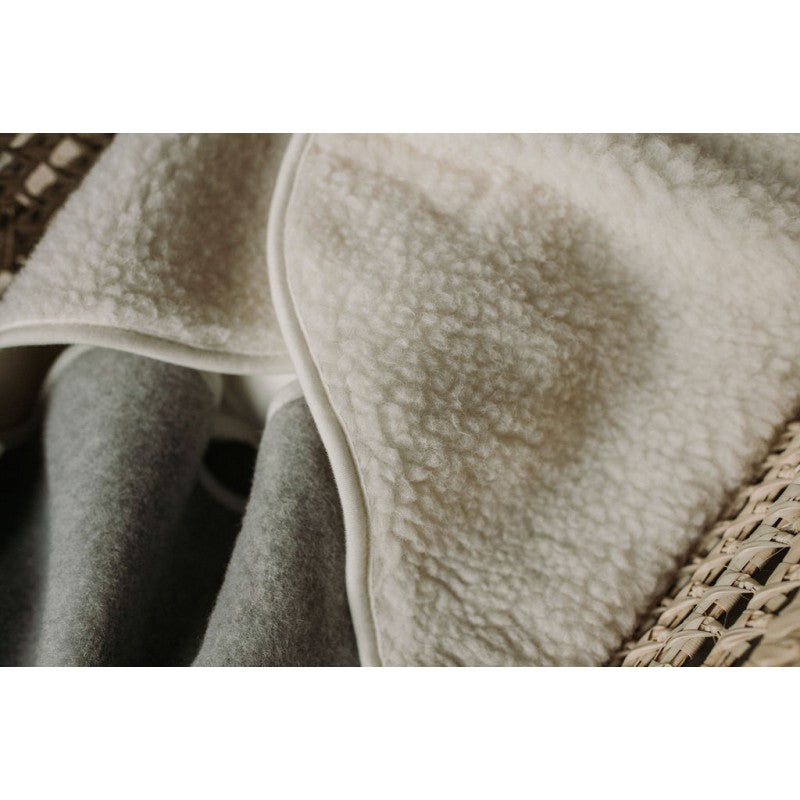 Alwero - Wikkeldeken Wingy Duo Grijs - 100% wol