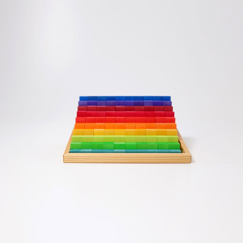 Grimm's - Houten staven leren tellen  (100 stuks)
