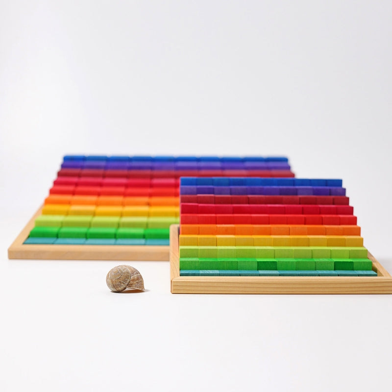 Grimm's - Houten staven leren tellen  (100 stuks)