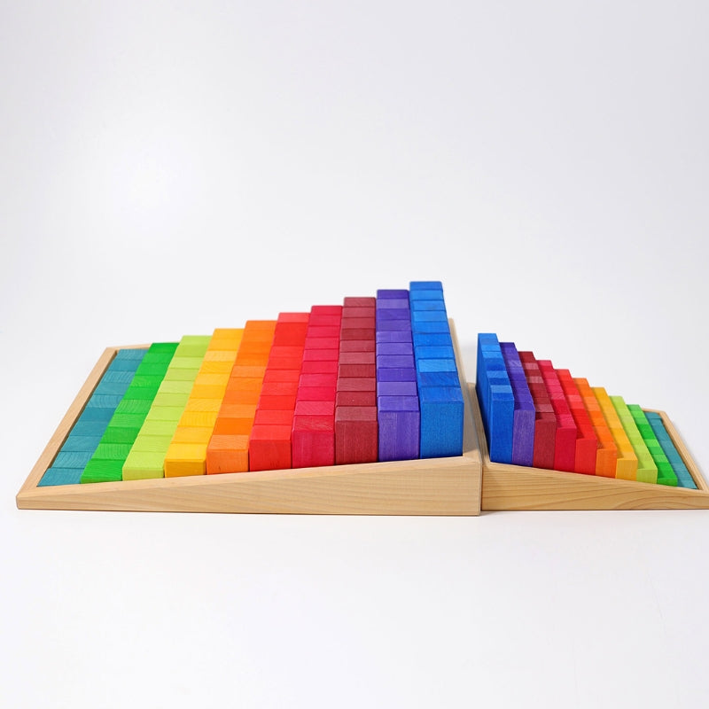 Grimm's - Houten staven leren tellen  (100 stuks)