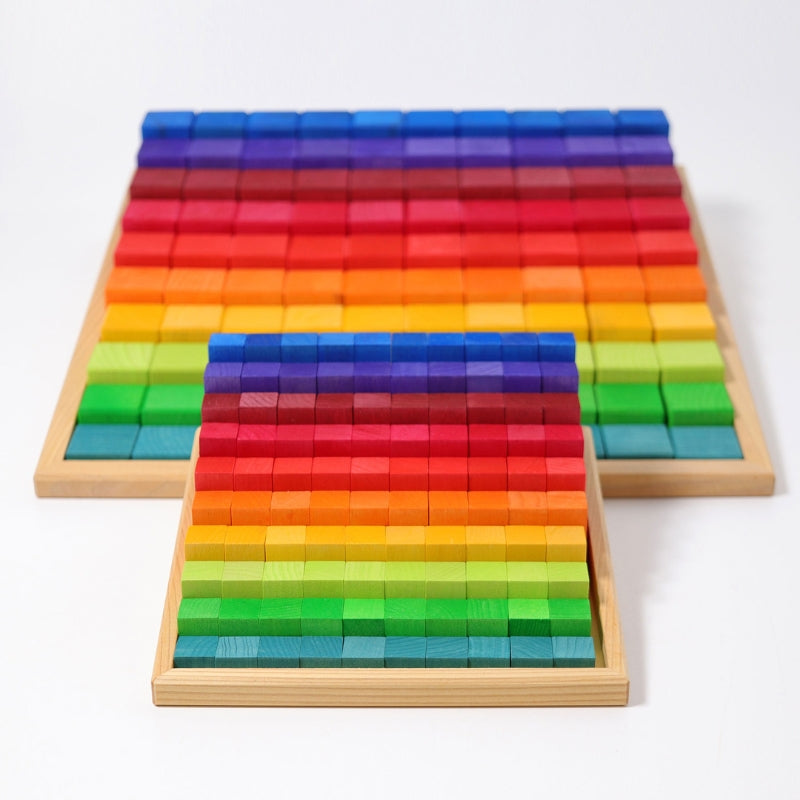 Grimm's - Houten staven leren tellen  (100 stuks)