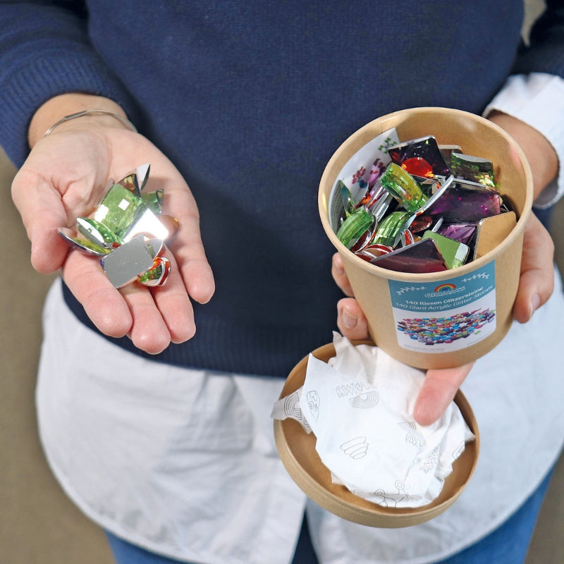 Grimm's - 140 Glitterstenen Groot