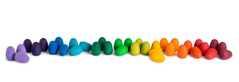 Grapat - Mandala - Regenboog eitjes 36st