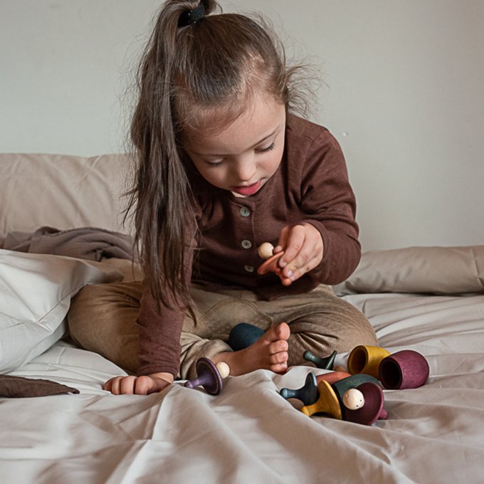 Grapat - Little Things, Houten Wensdoosje Geel - Grapat