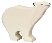 Holztiger - Houten Dieren - IJsbeer 15 cm