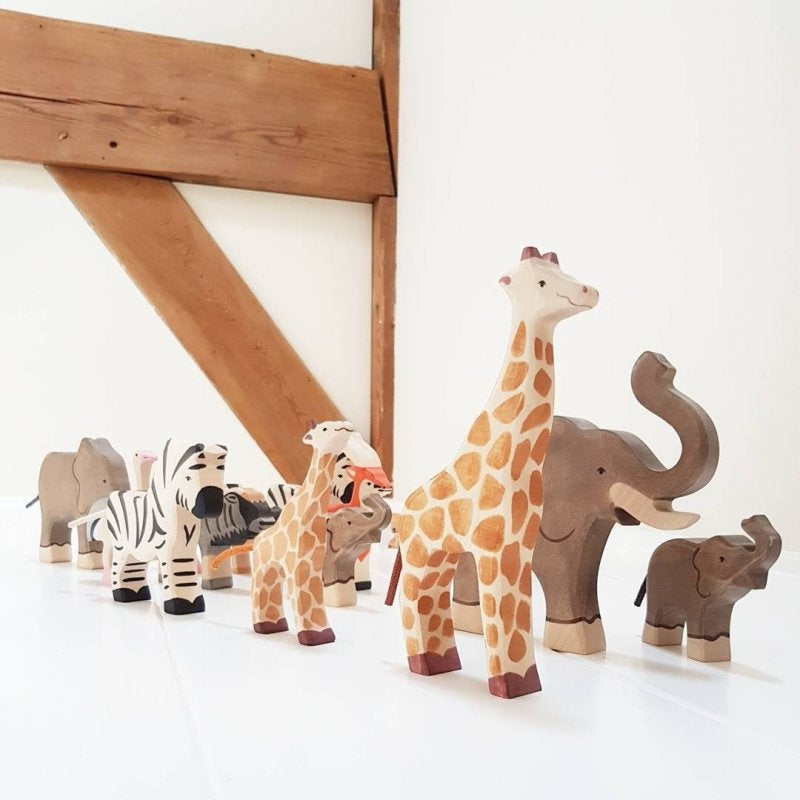 Holztiger - Houten Dieren - Olifant 12 cm