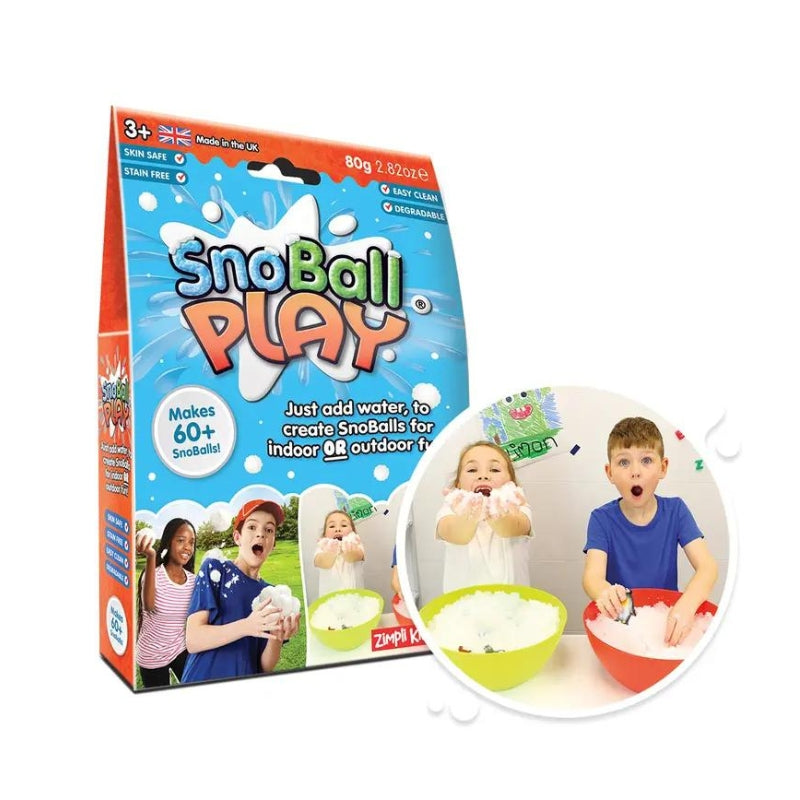 Speel sneeuw (voor 60 sneeuwballen) - Zimpli Kids
