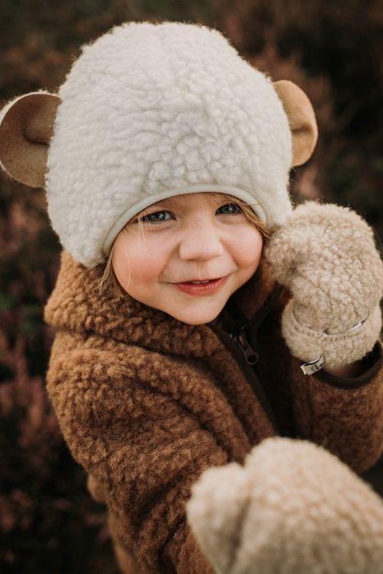 Alwero - Wanten Freeze (5-13 jaar) 100% wol Beige