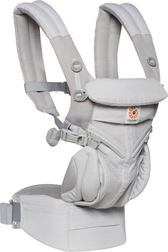 Ergobaby ergonomische draagzak Omni 360 Pearl Grey - Air Mesh