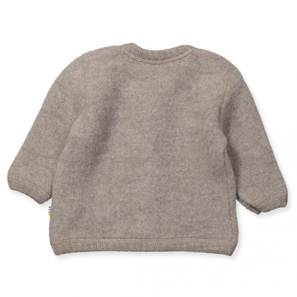 Joha - 100% wolfleece vestje-jasje - Sesame